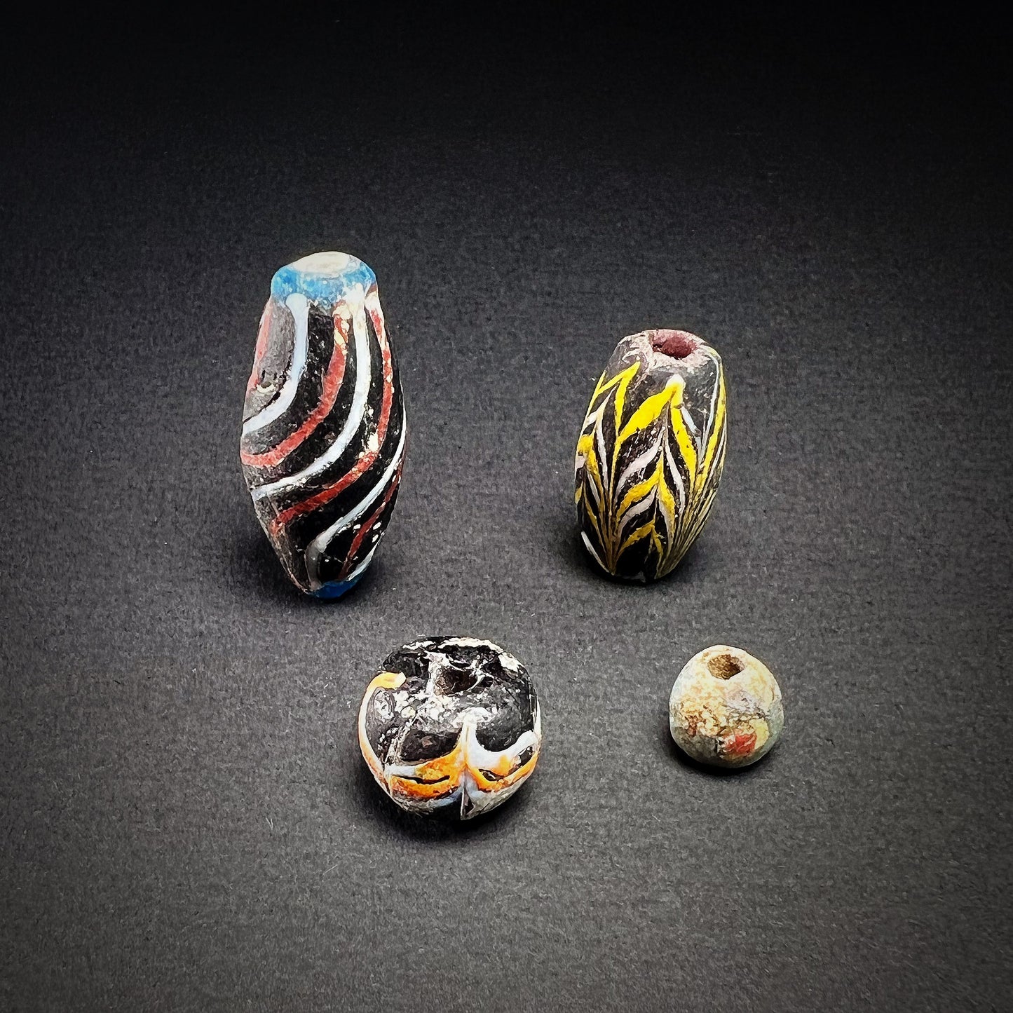 Collection of Phoenician Glass Beads