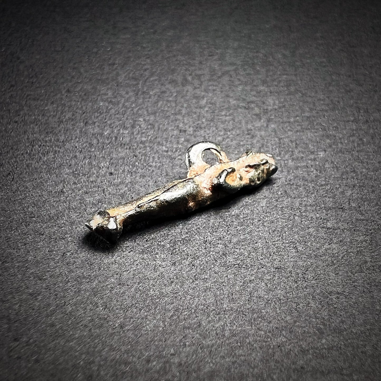 Egyptian Bronze Harpocrates Amulet