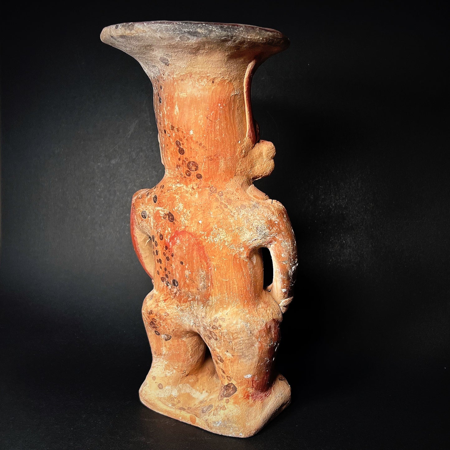 Manteño-Huancavilca Figural Incensario (Sahumador)
