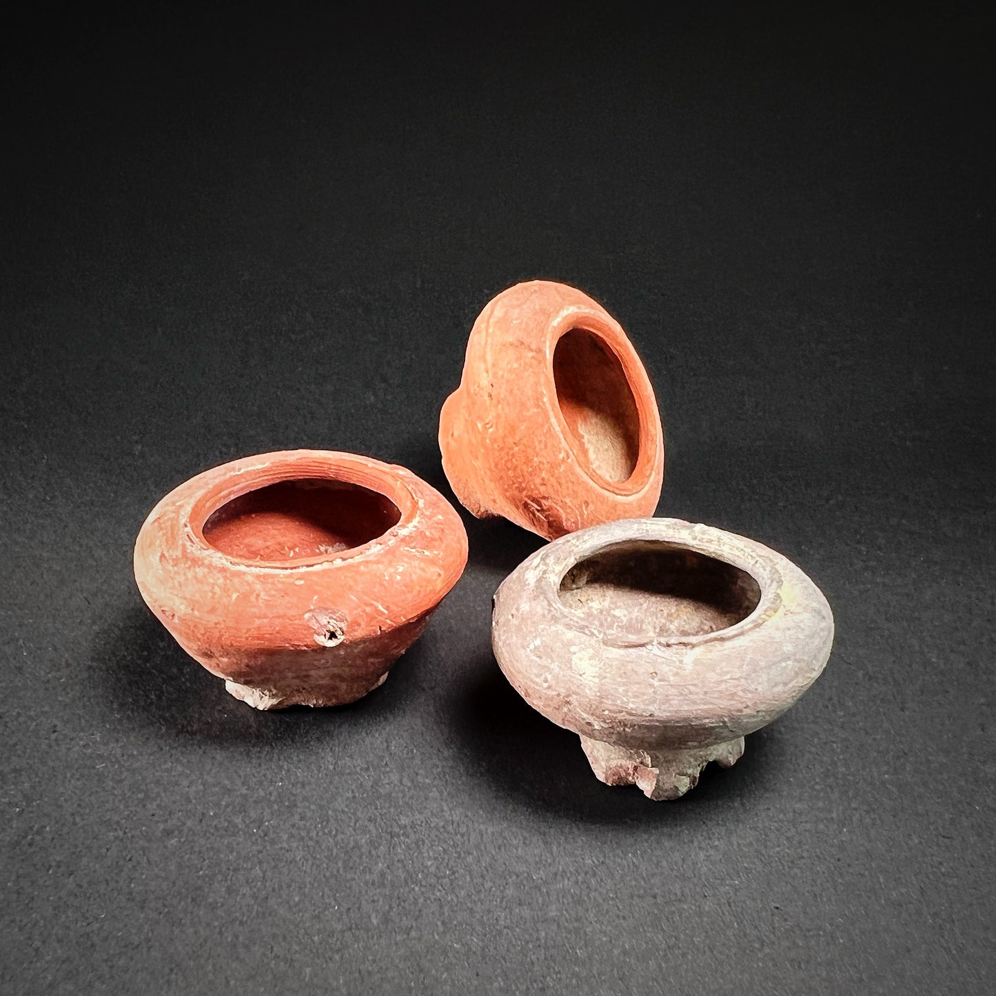 Collection of Roman Terracotta Miniature Vessels
