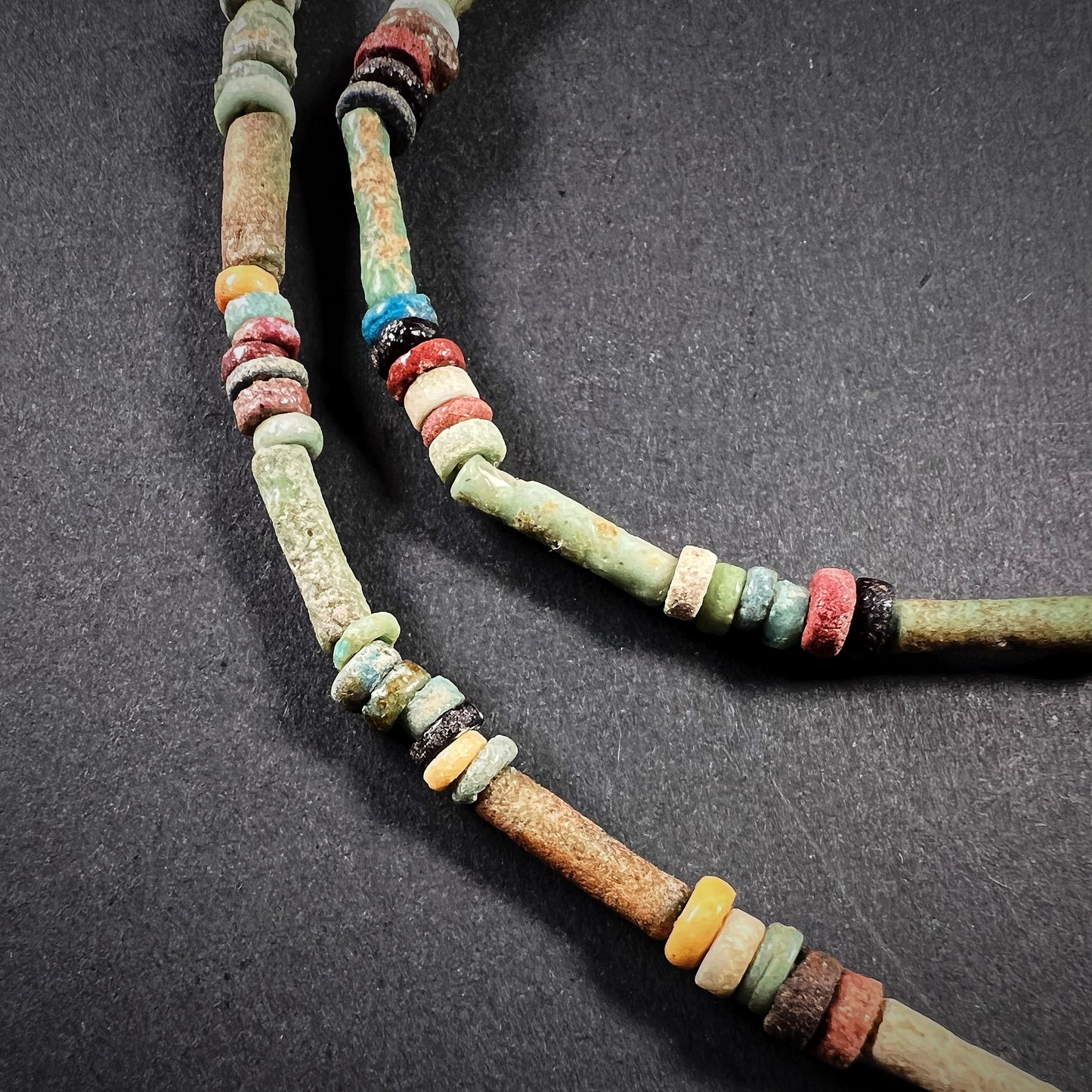 Egyptian Faience Bead Necklace