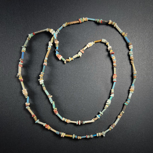 Egyptian Faience Bead Necklace