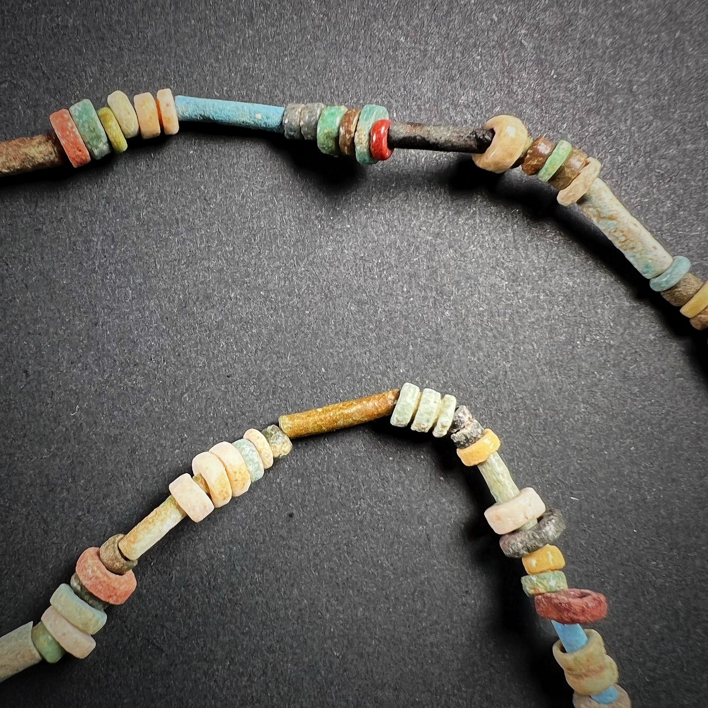 Egyptian Faience Bead Necklace