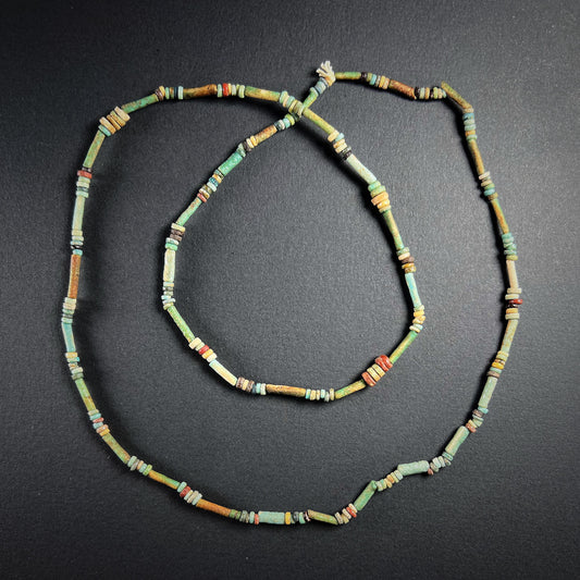 Egyptian Faience Bead Necklace