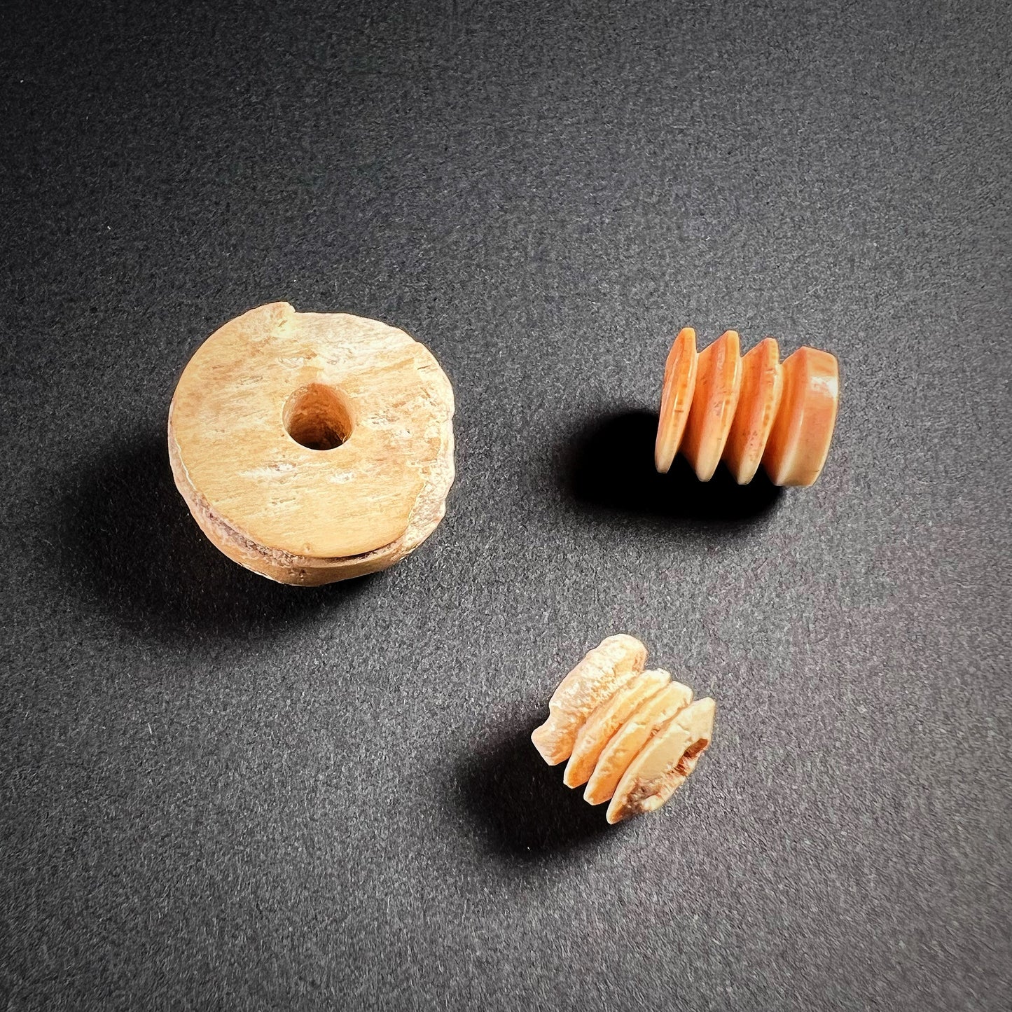 Early Islamic Bone Spindle Whorls