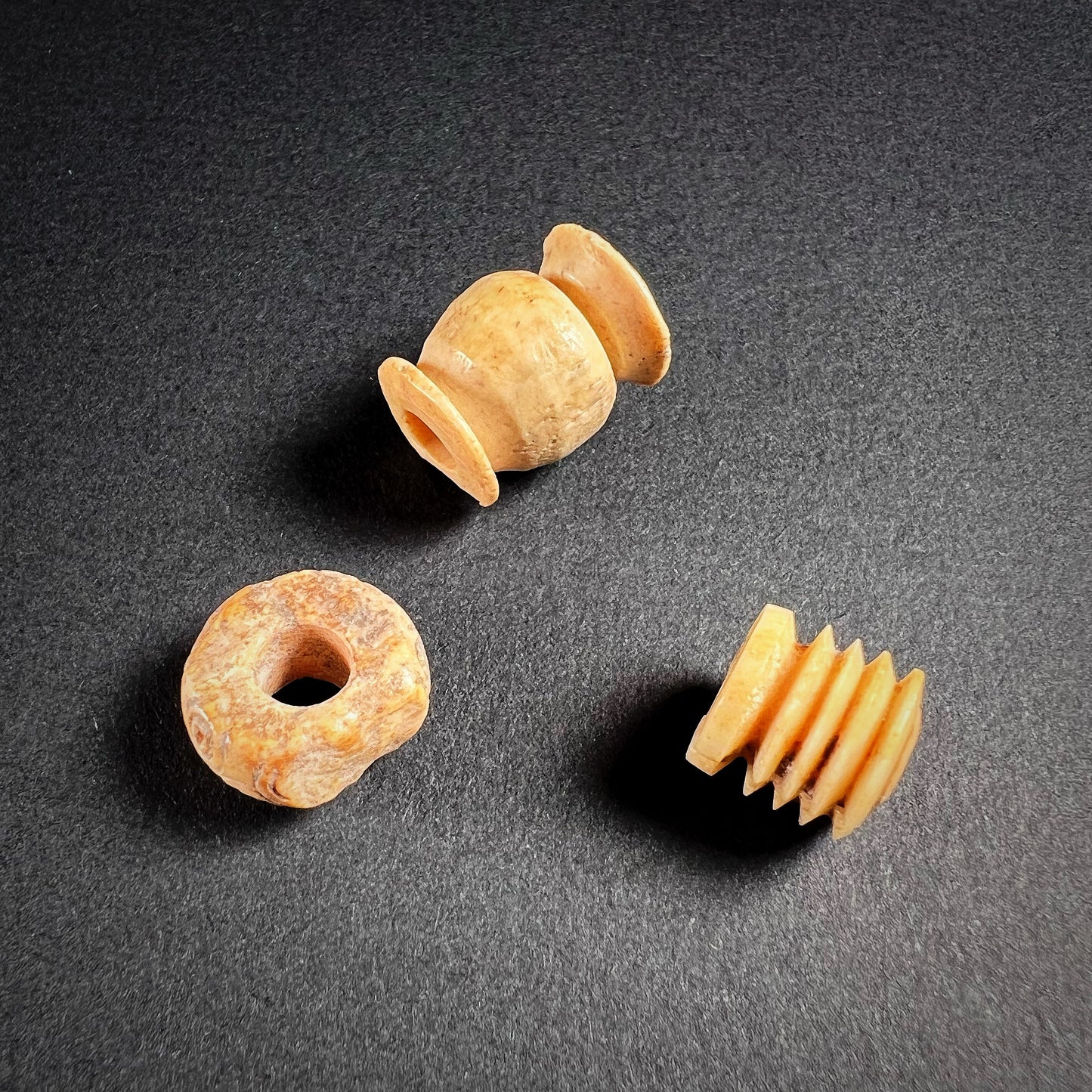 Early Islamic Bone Spindle Whorls