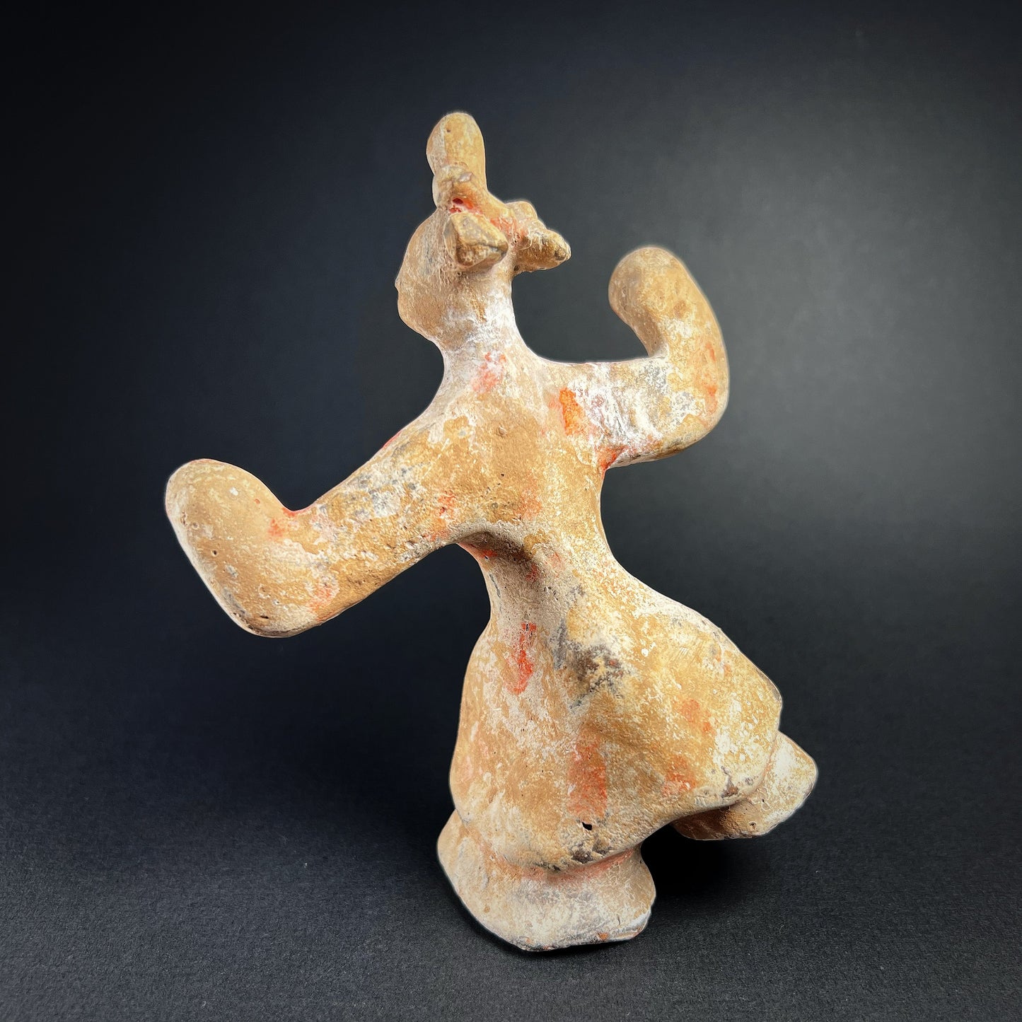 Han Dynasty Pottery Figure of a Dancer