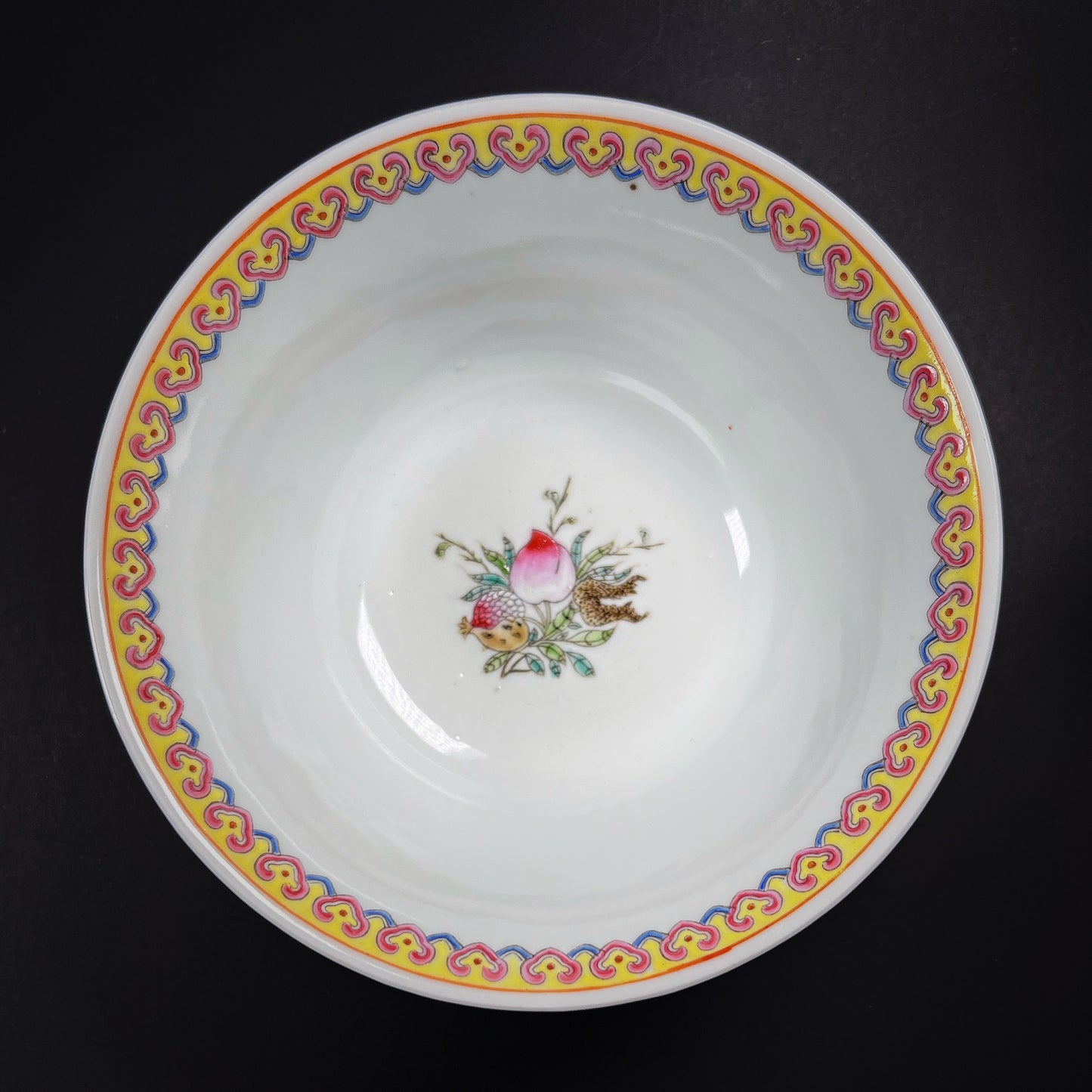 Chinese Late Republic Period Famille Rose Eggshell Bowl