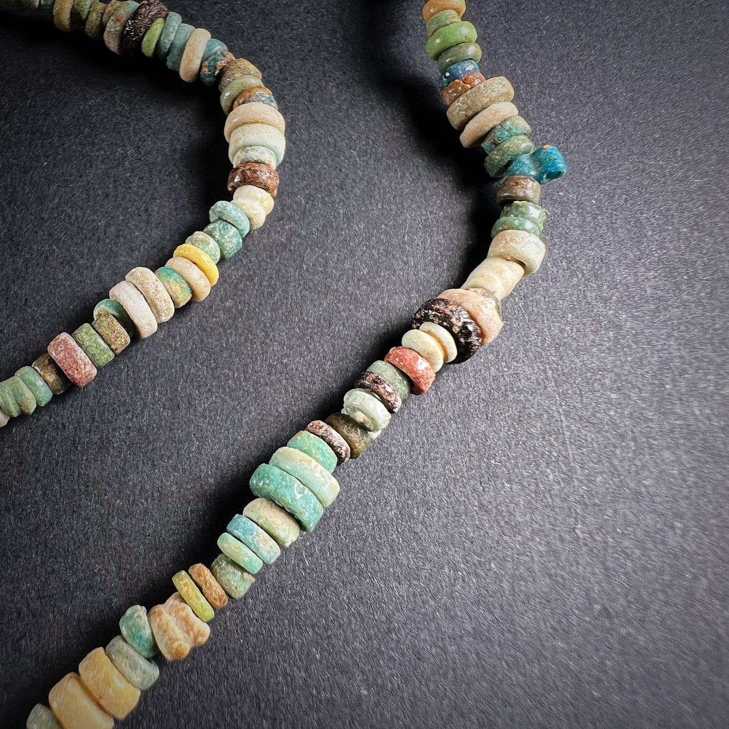 Egyptian Faience Bead Necklace