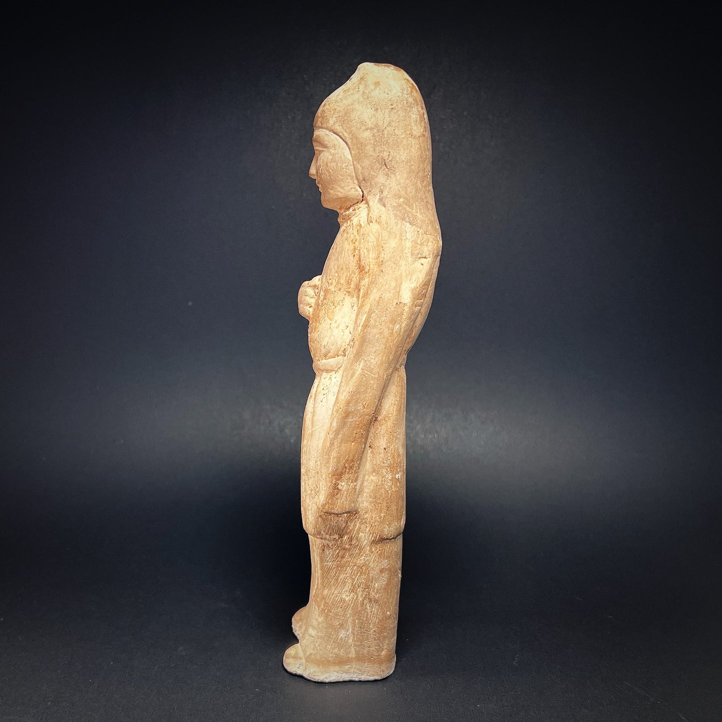 Tang Dynasty Pottery Figure of a Guard