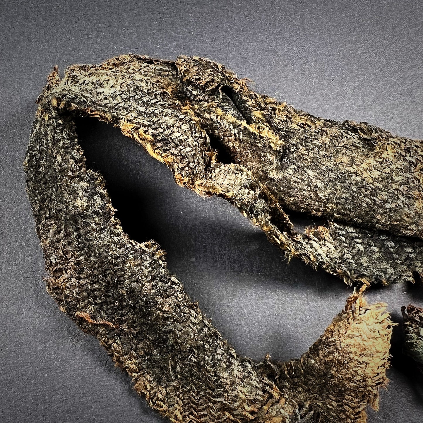 Viking Age Cloth Fragments with Bronze Ring Adornments
