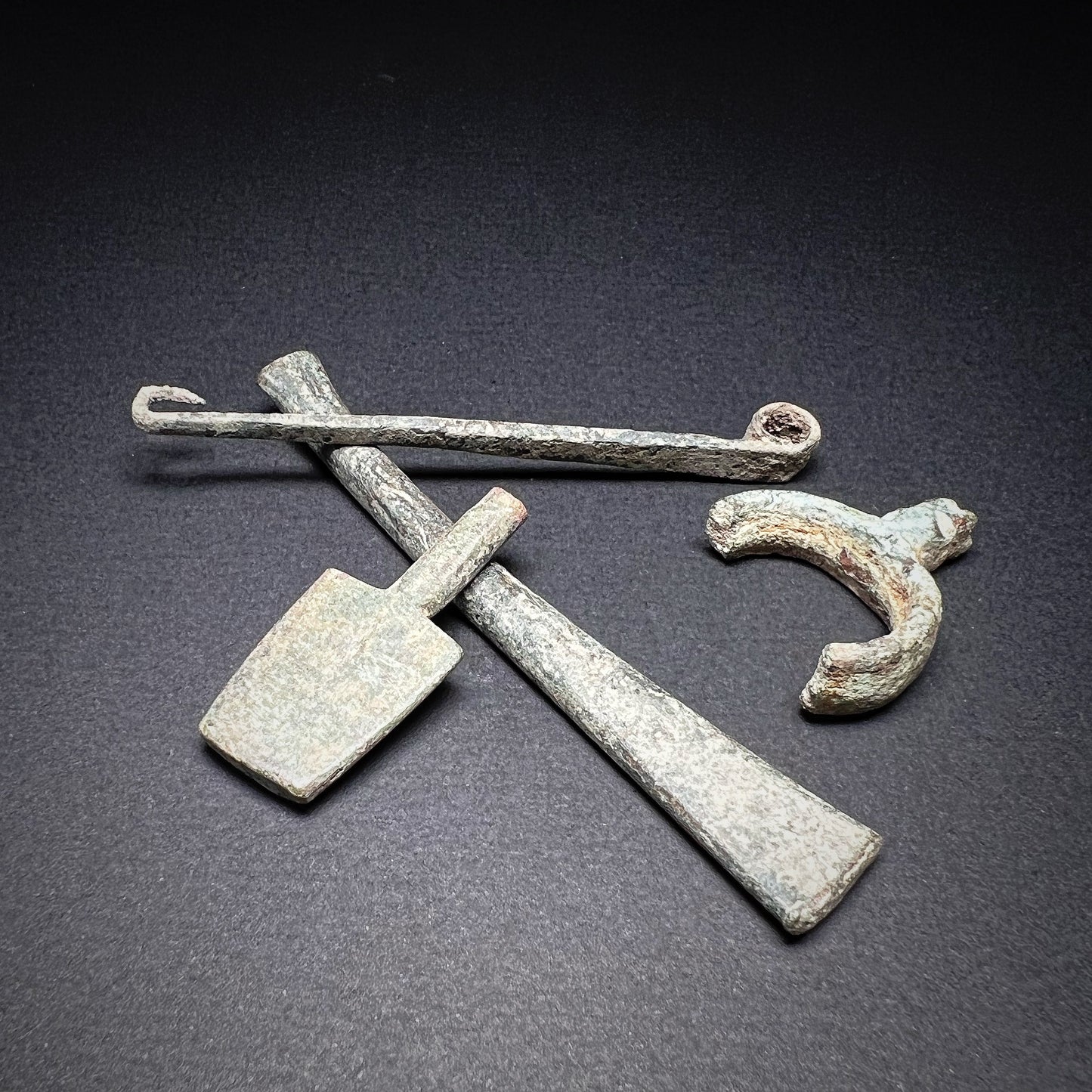 Viking Age or Medieval Bronze Decorative Artifacts