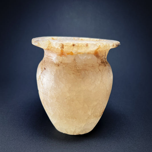 Egyptian Late Period Alabaster Jar