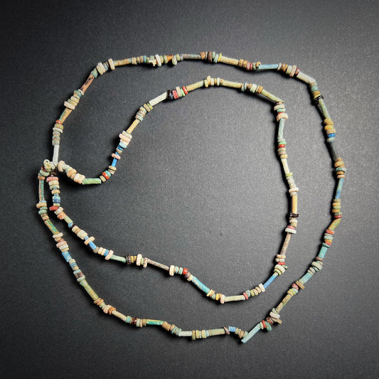 Egyptian Faience Bead Necklace