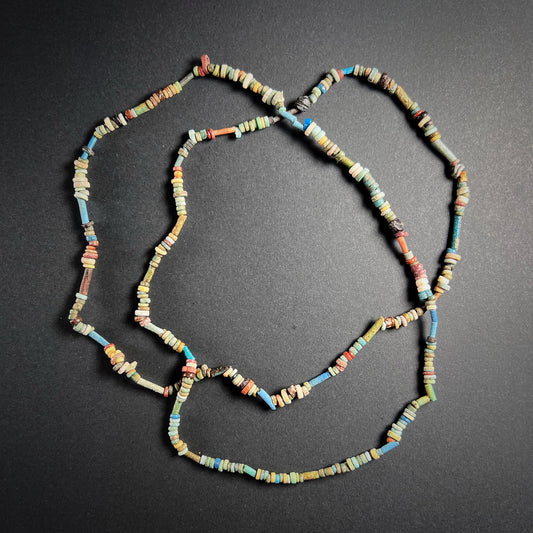 Egyptian Faience Bead Necklace