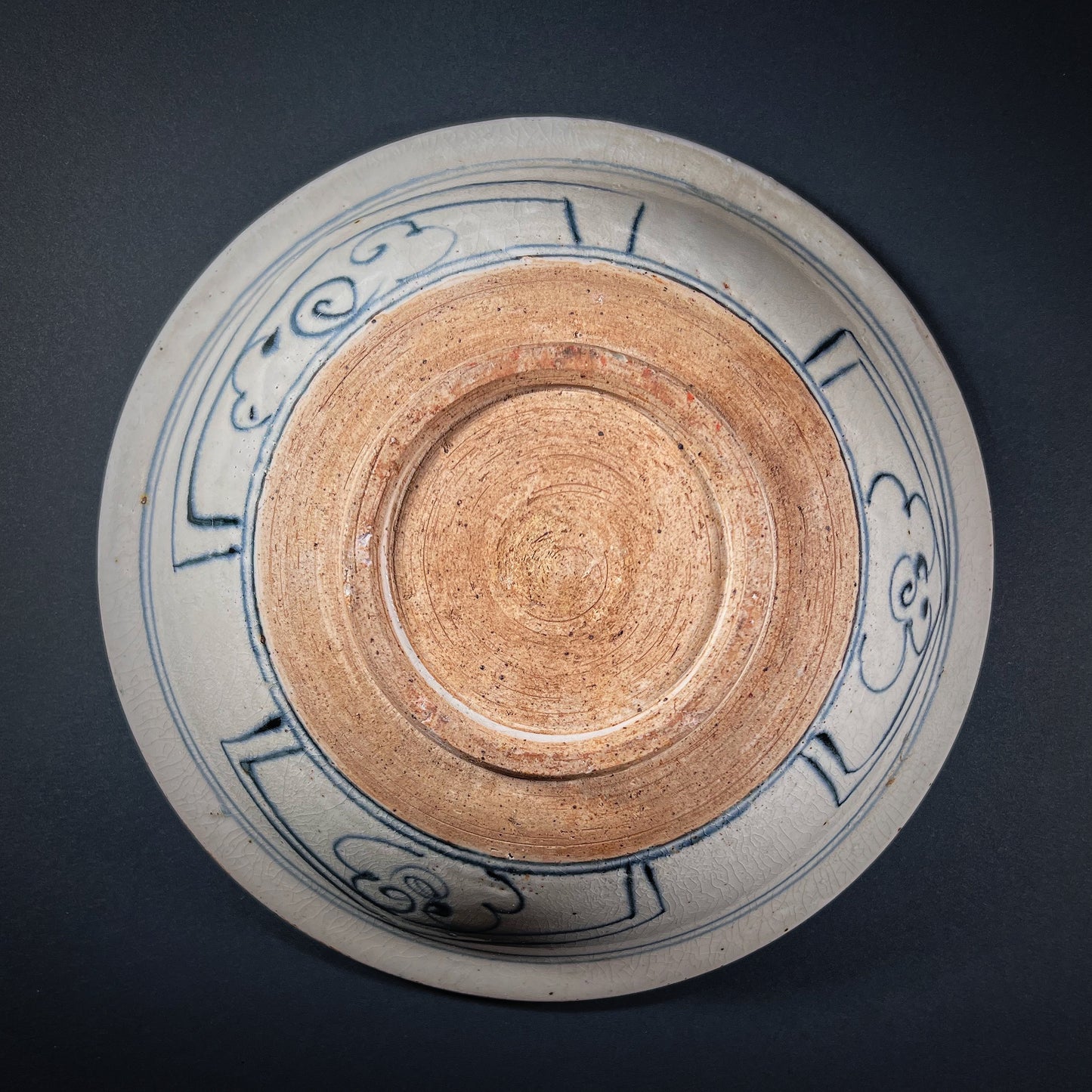 Korean Joseon Dynasty Blue and White Porcelain Bowl