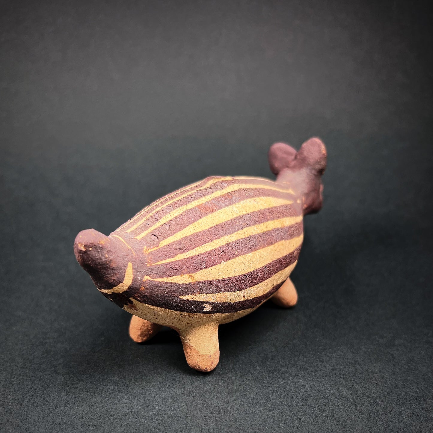 Chancay Pottery Effigy Llama Figure