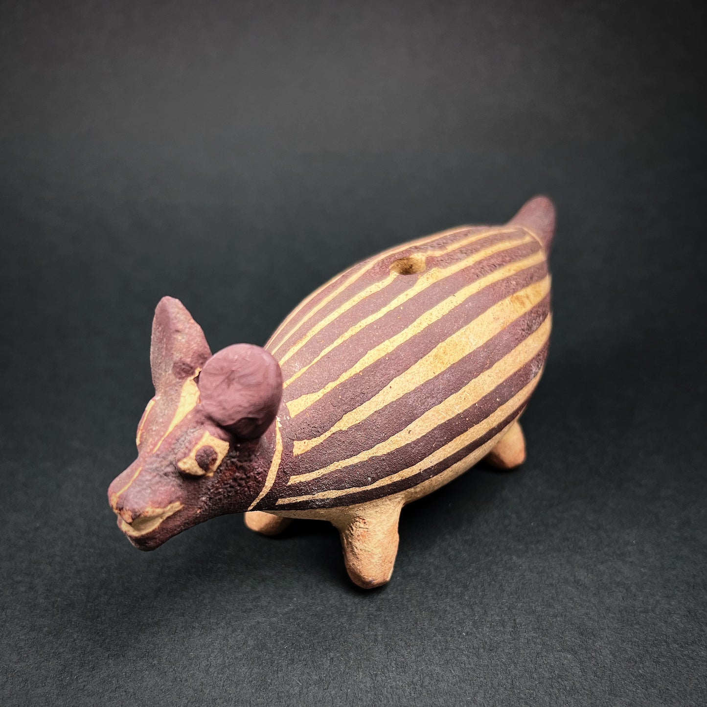 Chancay Pottery Effigy Llama Figure