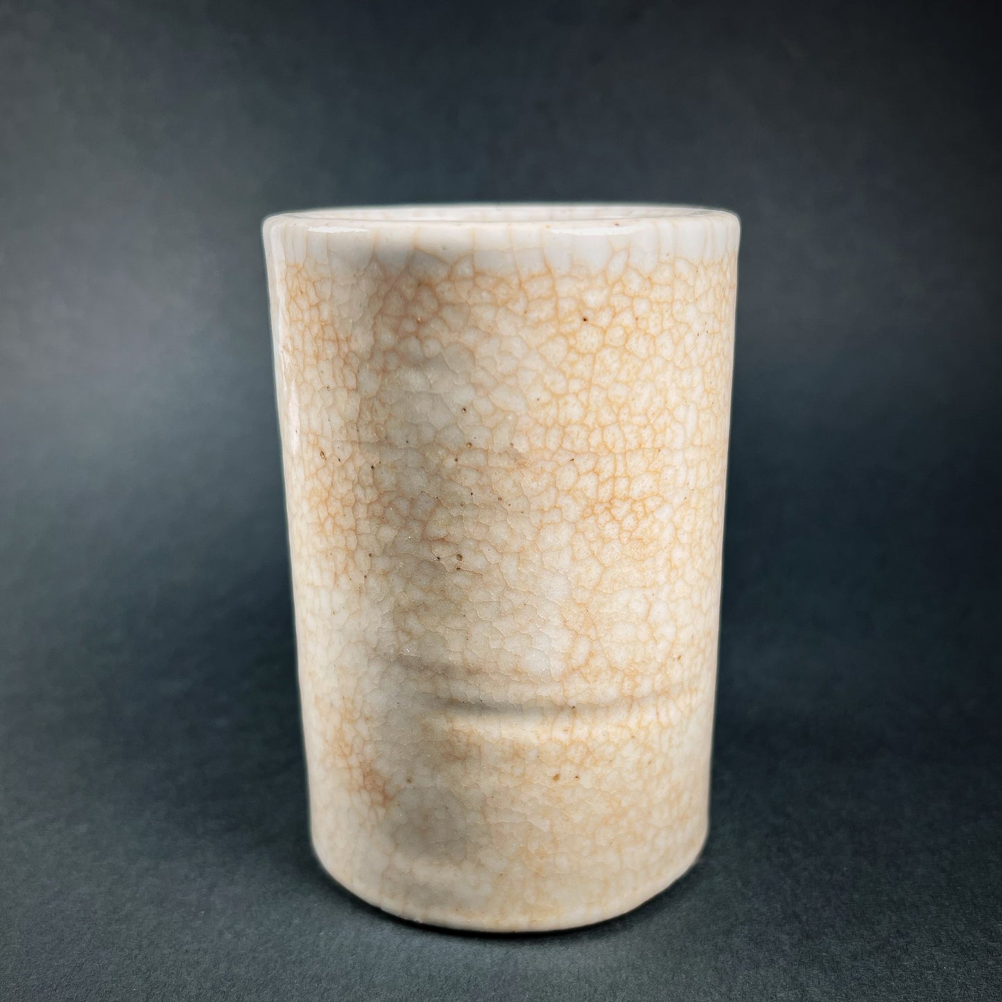 Qing Dynasty Guangxu Blue and White Porcelain Brush Pot Bitong
