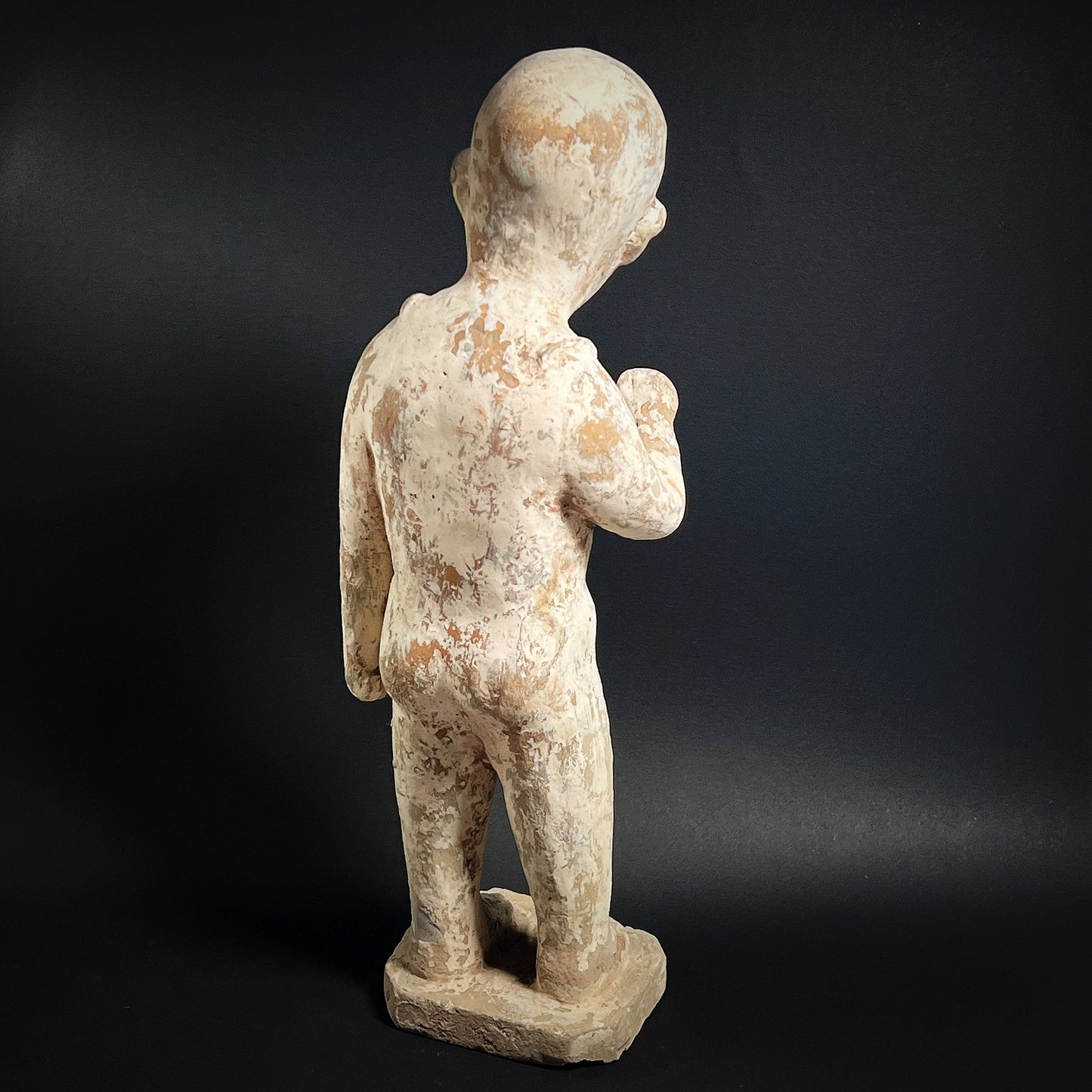 Song Dynasty Pottery Figure of a Boy