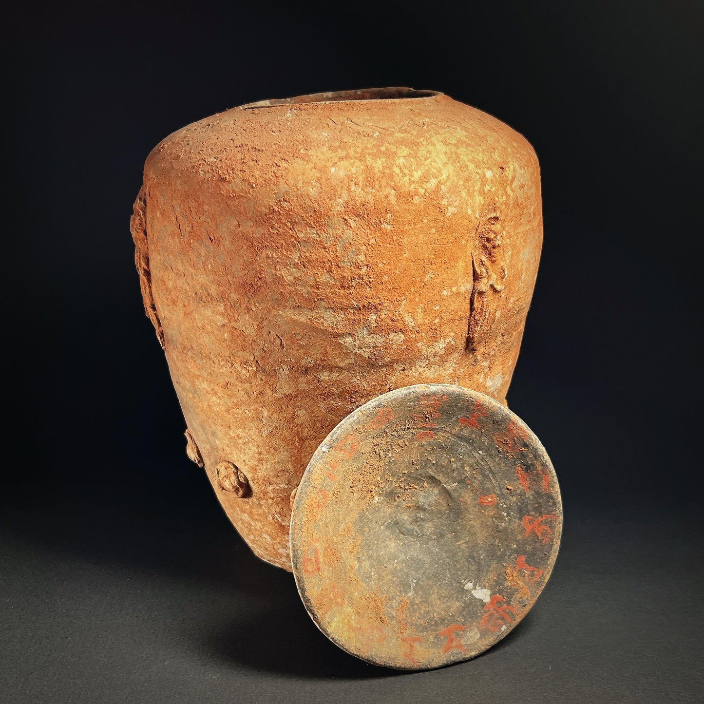 Yuan Dynasty Buddhist Pottery Zodiac Jar