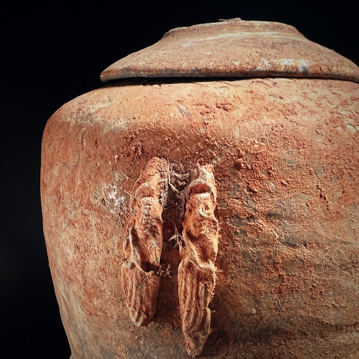 Yuan Dynasty Buddhist Pottery Zodiac Jar