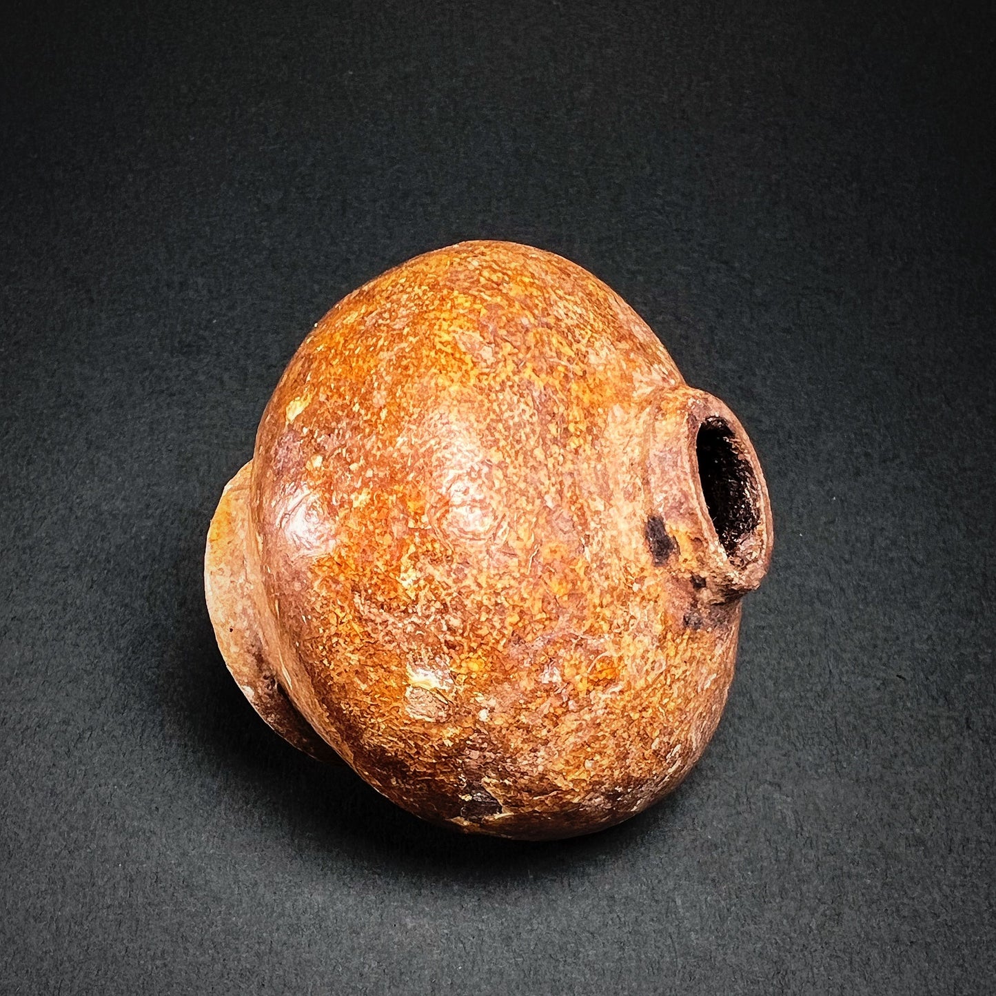 Thai Sawankhalok Brown Glazed Stoneware Jarlet