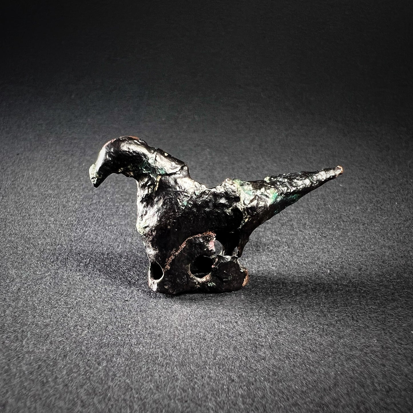 Roman Copper Alloy Bird Finial