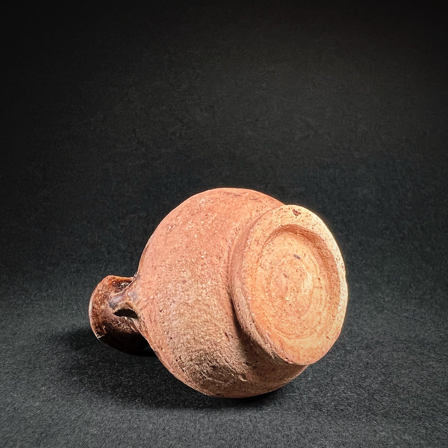 Thai Sawankhalok Brown Glazed Stoneware Mercury Bottle