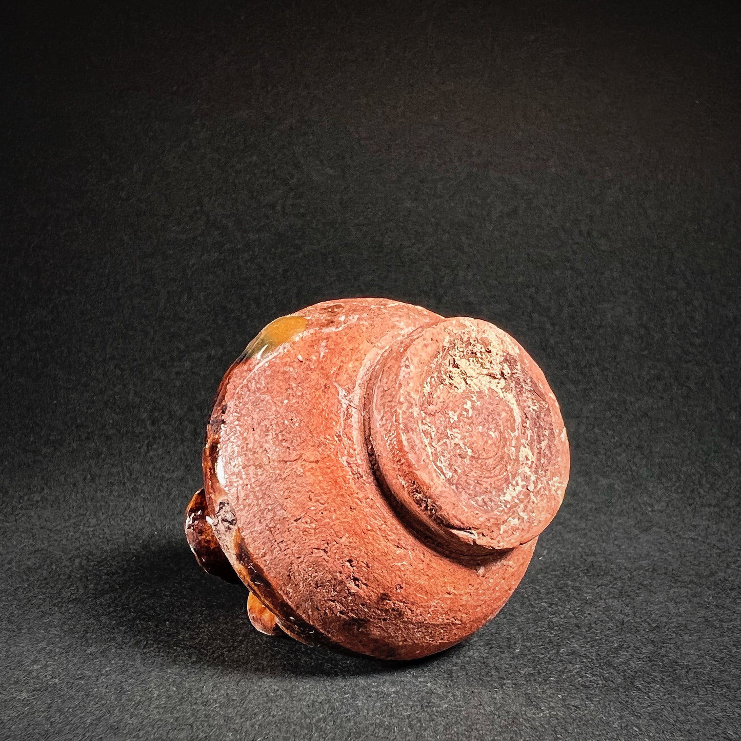 Thai Sawankhalok Brown Glazed Stoneware Mercury Bottle