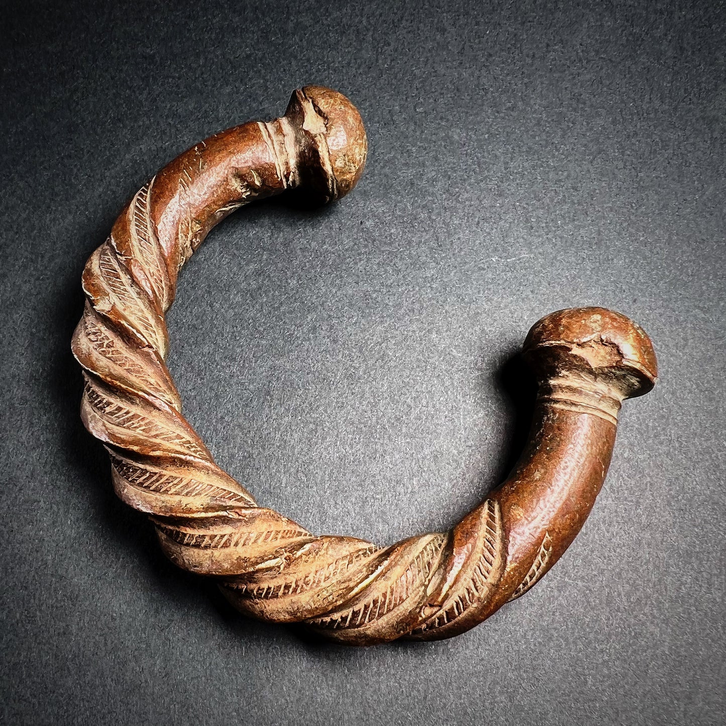 Fulani Bronze Anklet Currency Manilla