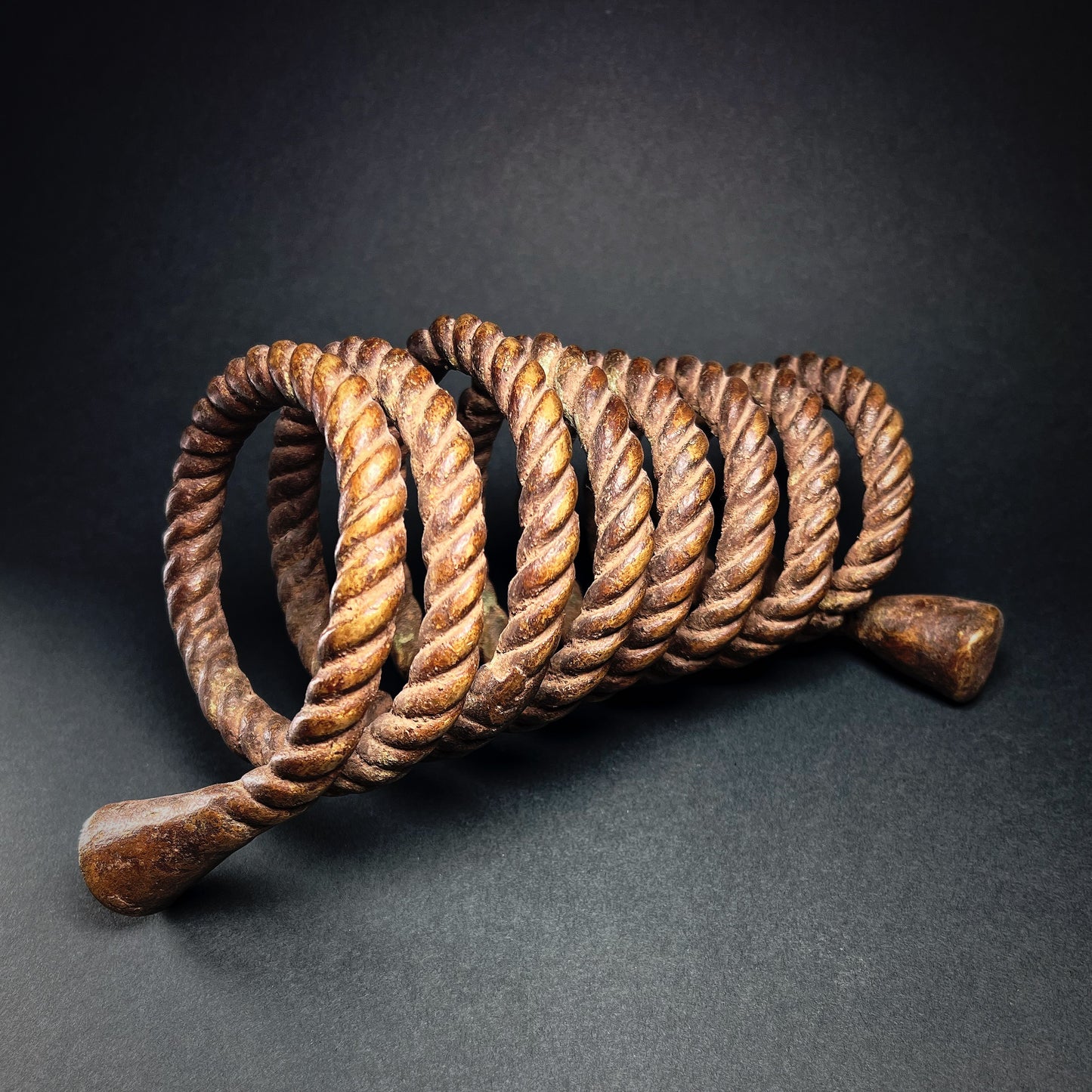 Igbo Coiled Copper Alloy Currency Manilla
