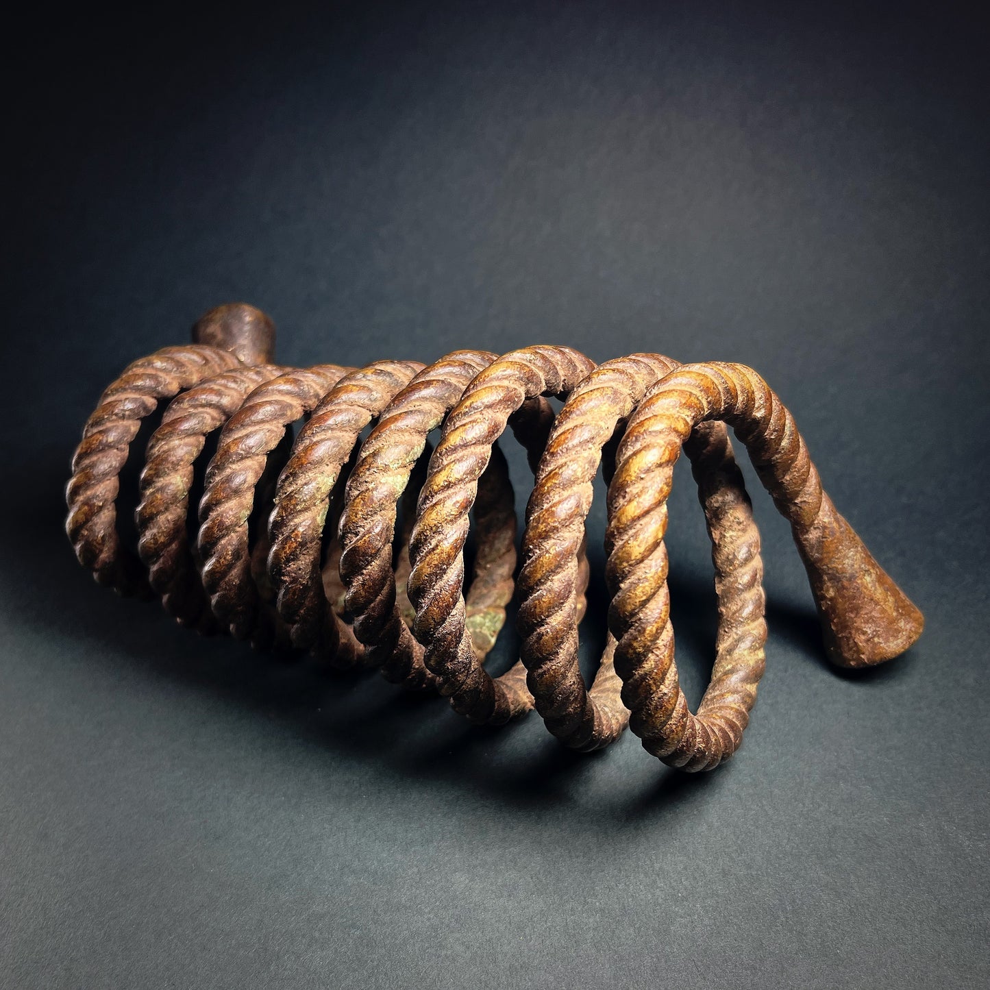 Igbo Coiled Copper Alloy Currency Manilla