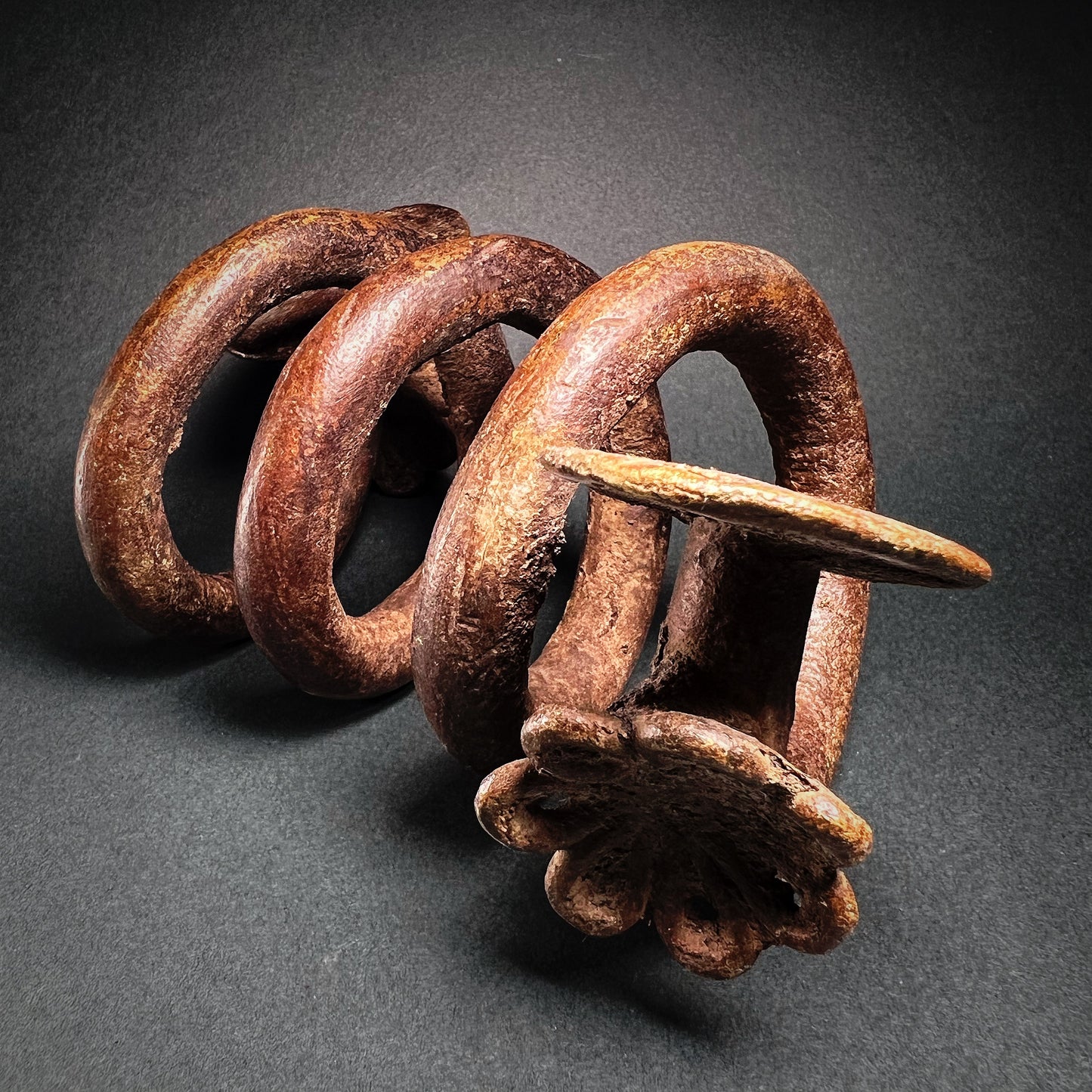 Igbo Coiled Copper Alloy Currency Manilla