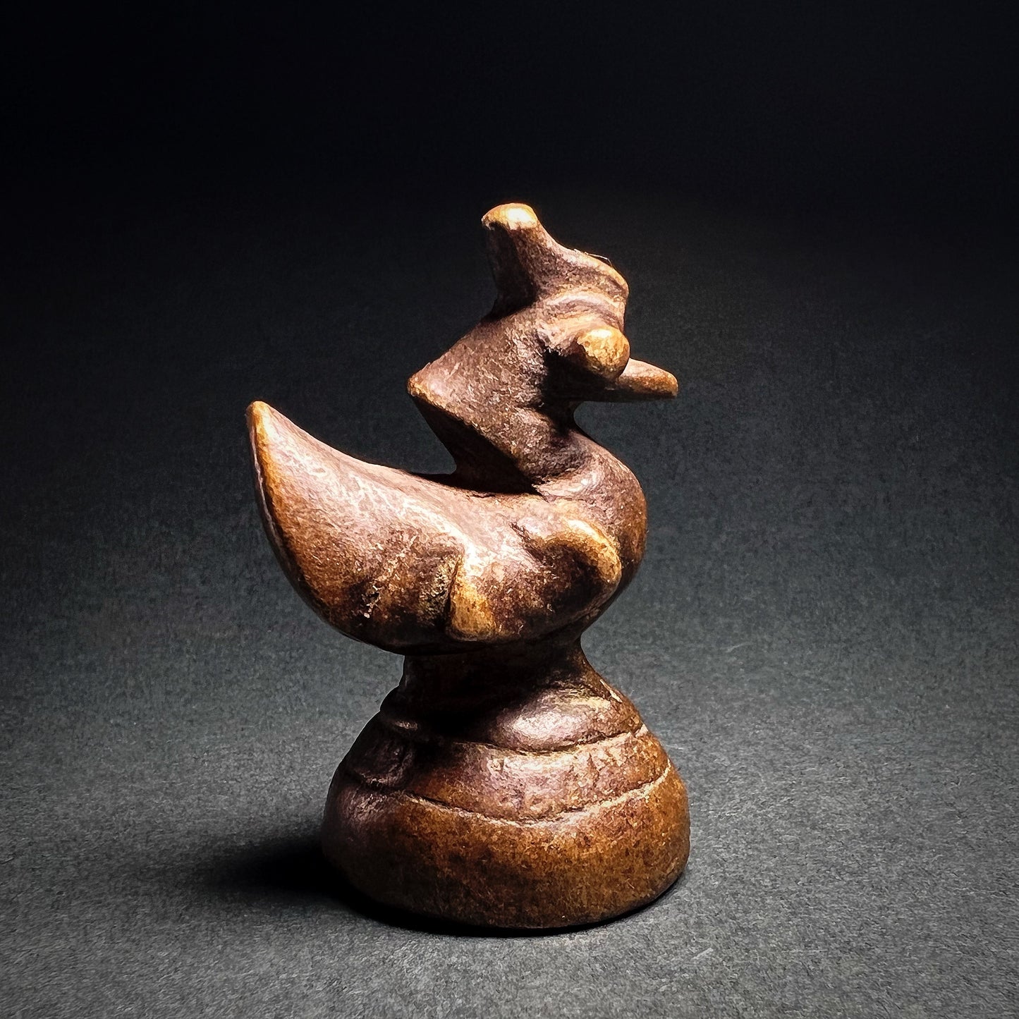 Burmese Bronze Hintha Bird Opium Weight