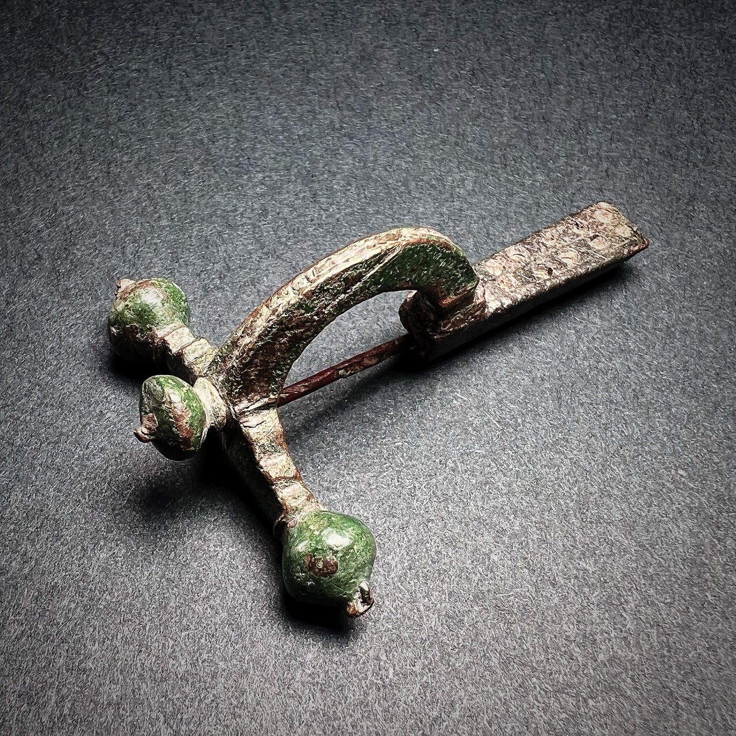 Roman Bronze Crossbow Fibula
