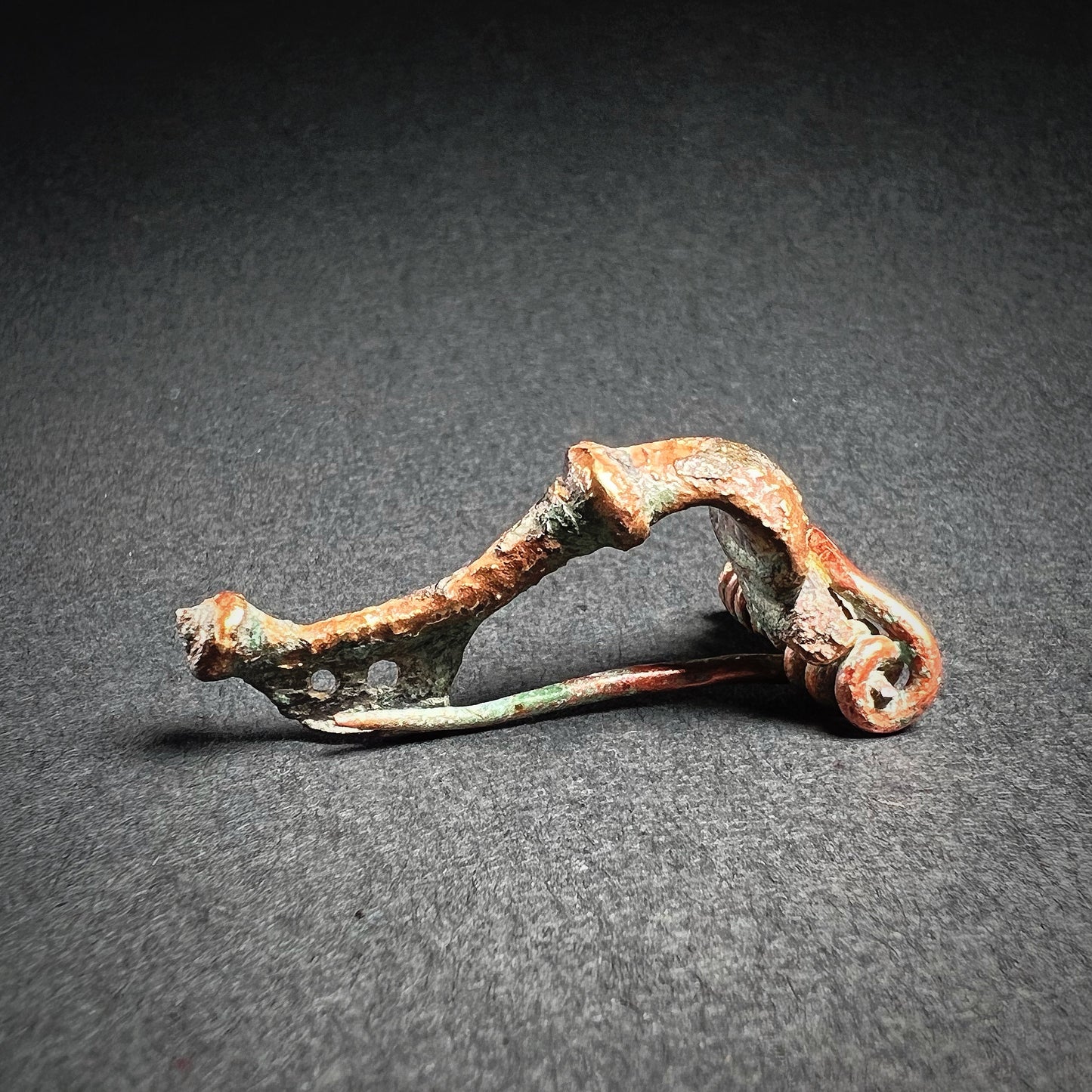 Roman Bronze Knee Fibula