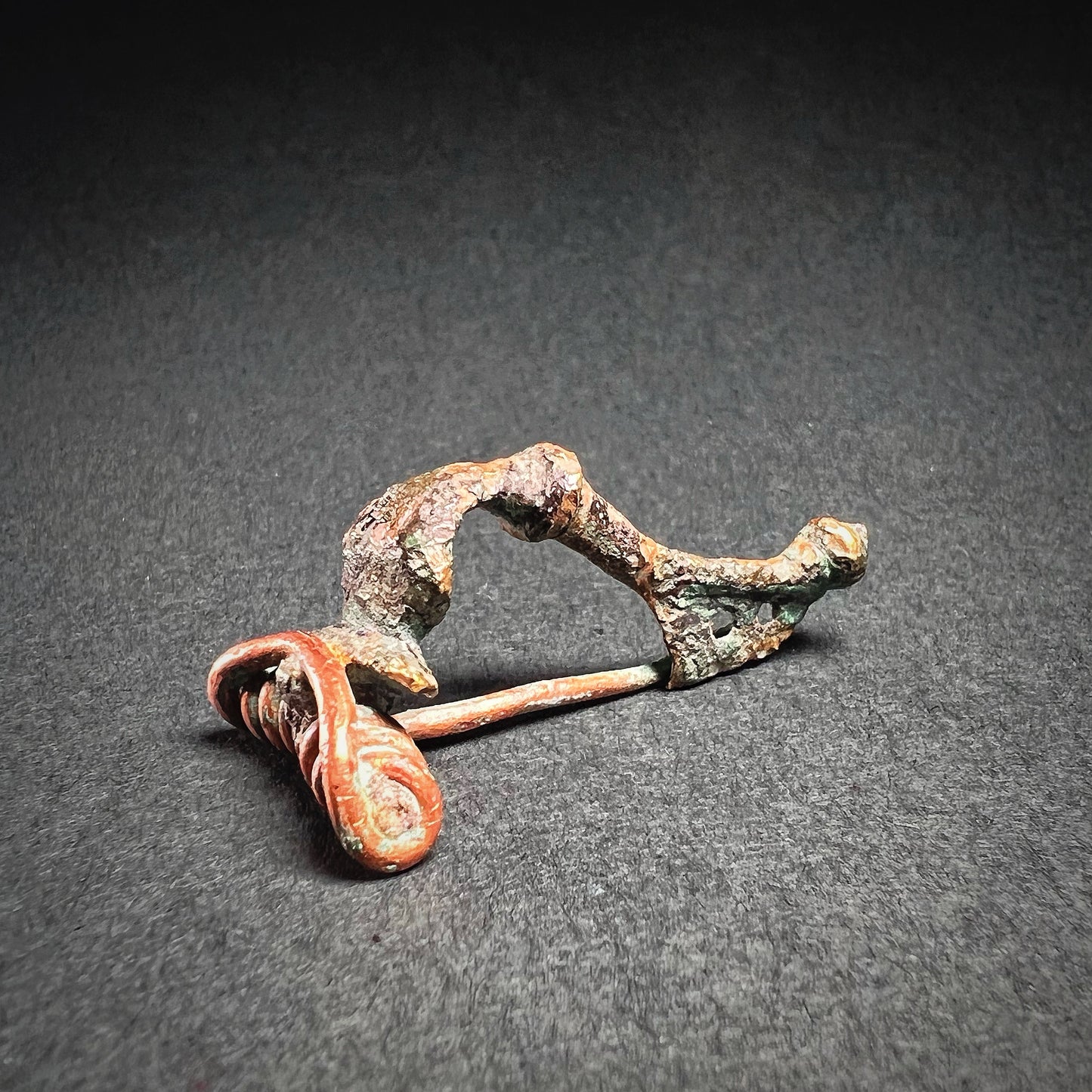 Roman Bronze Knee Fibula