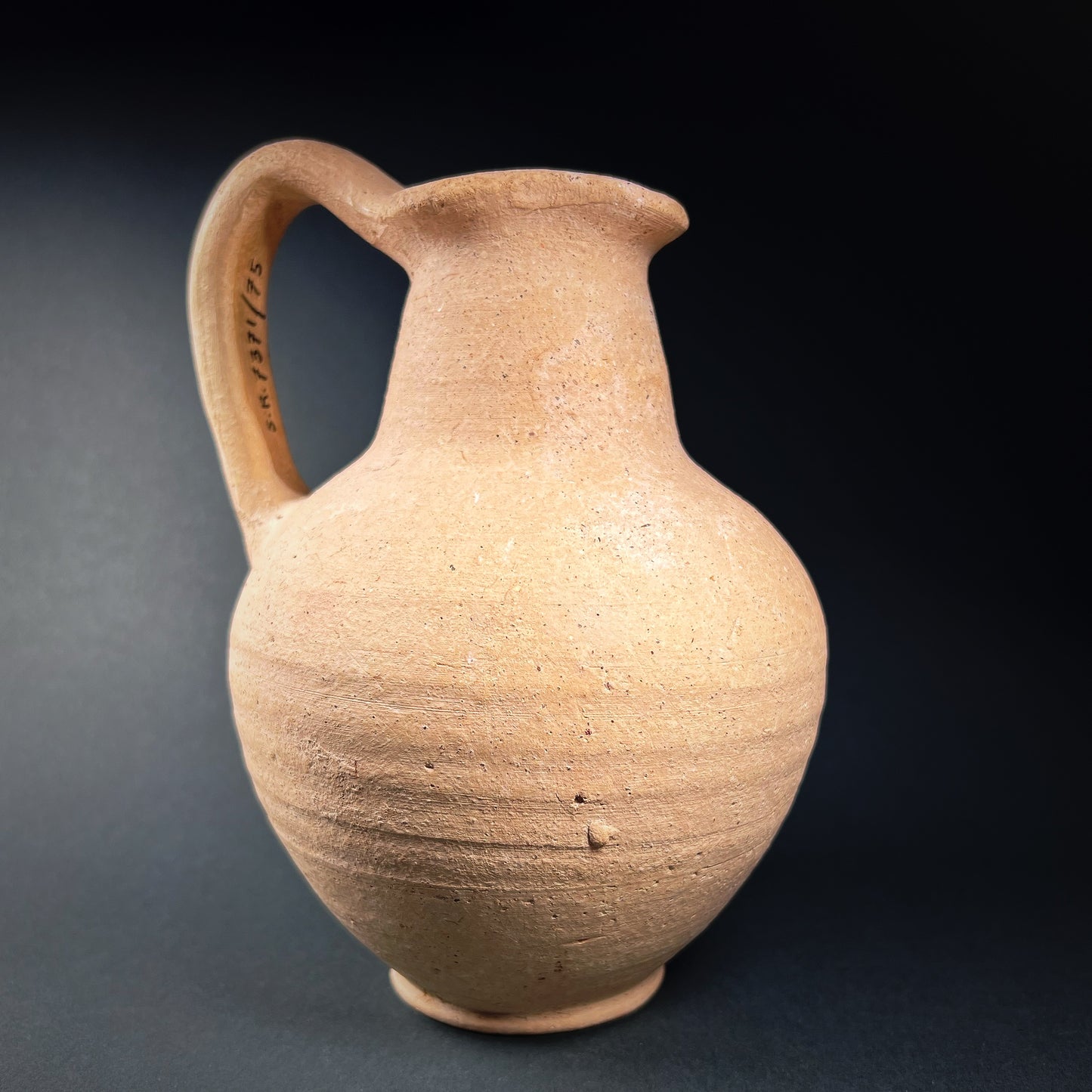 Cypro-Classical Plain White Ware Wine Jug (Oinochoe)