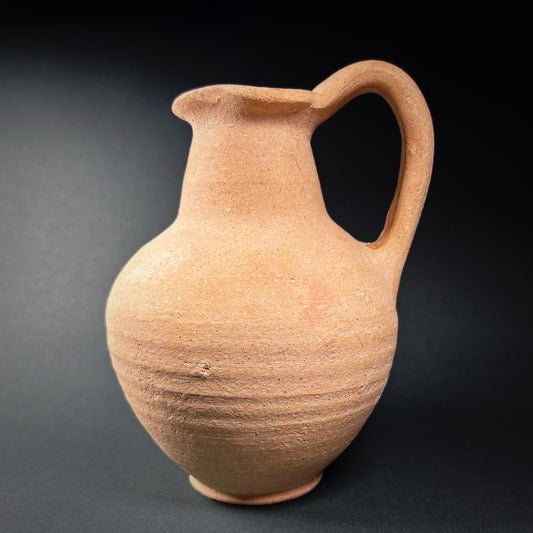 Cypro-Classical Plain White Ware Wine Jug (Oinochoe)