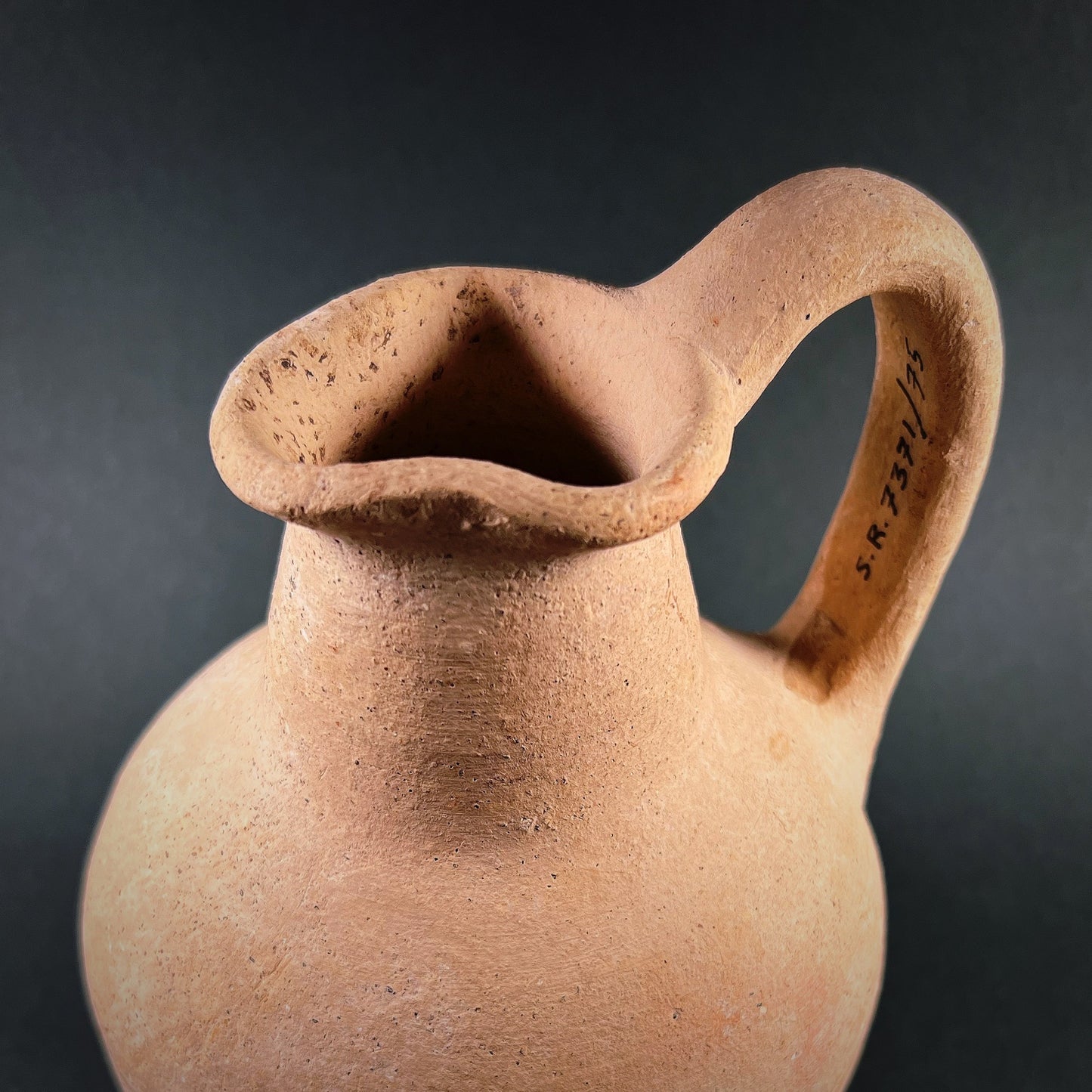 Cypro-Classical Plain White Ware Wine Jug (Oinochoe)