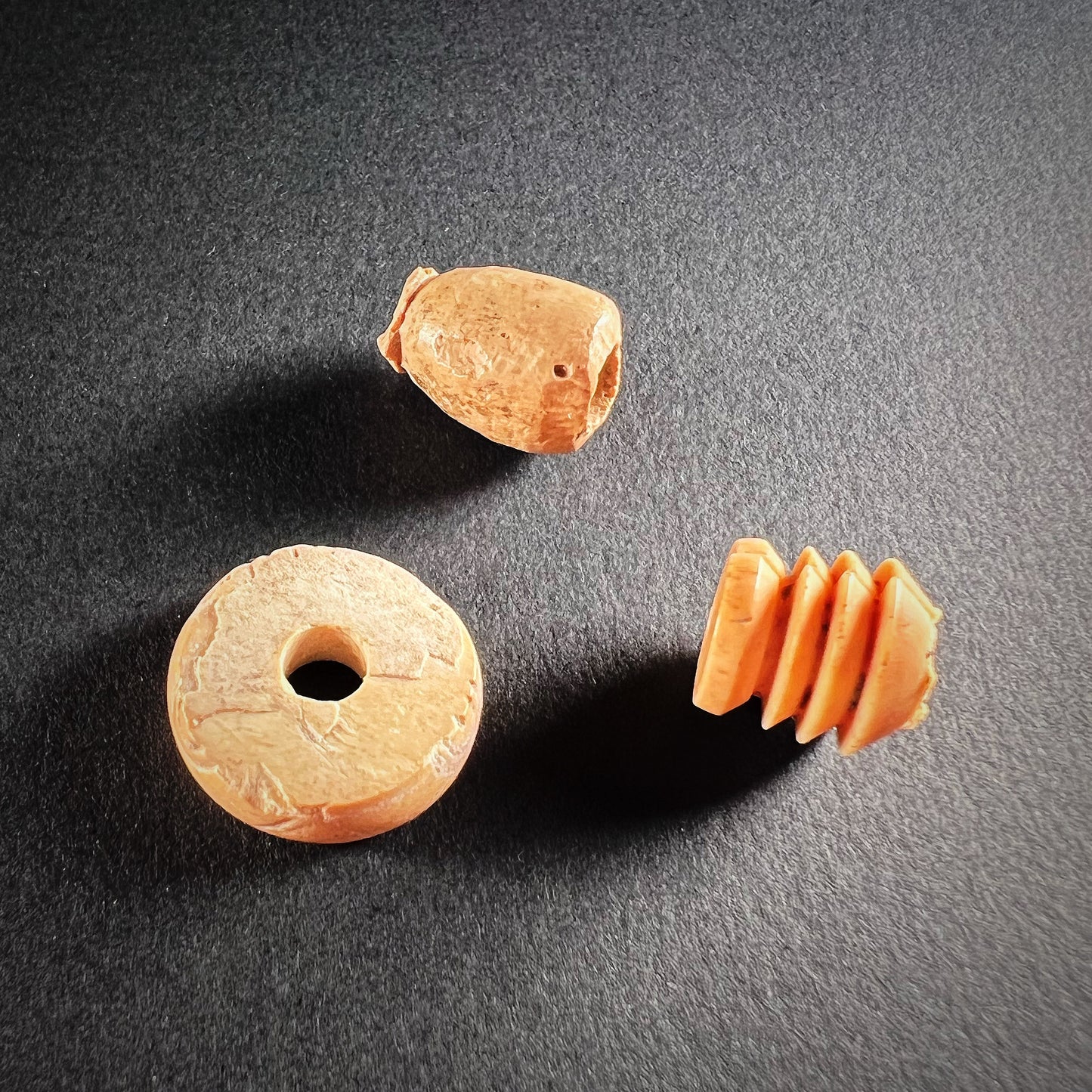 Early Islamic Bone Spindle Whorls