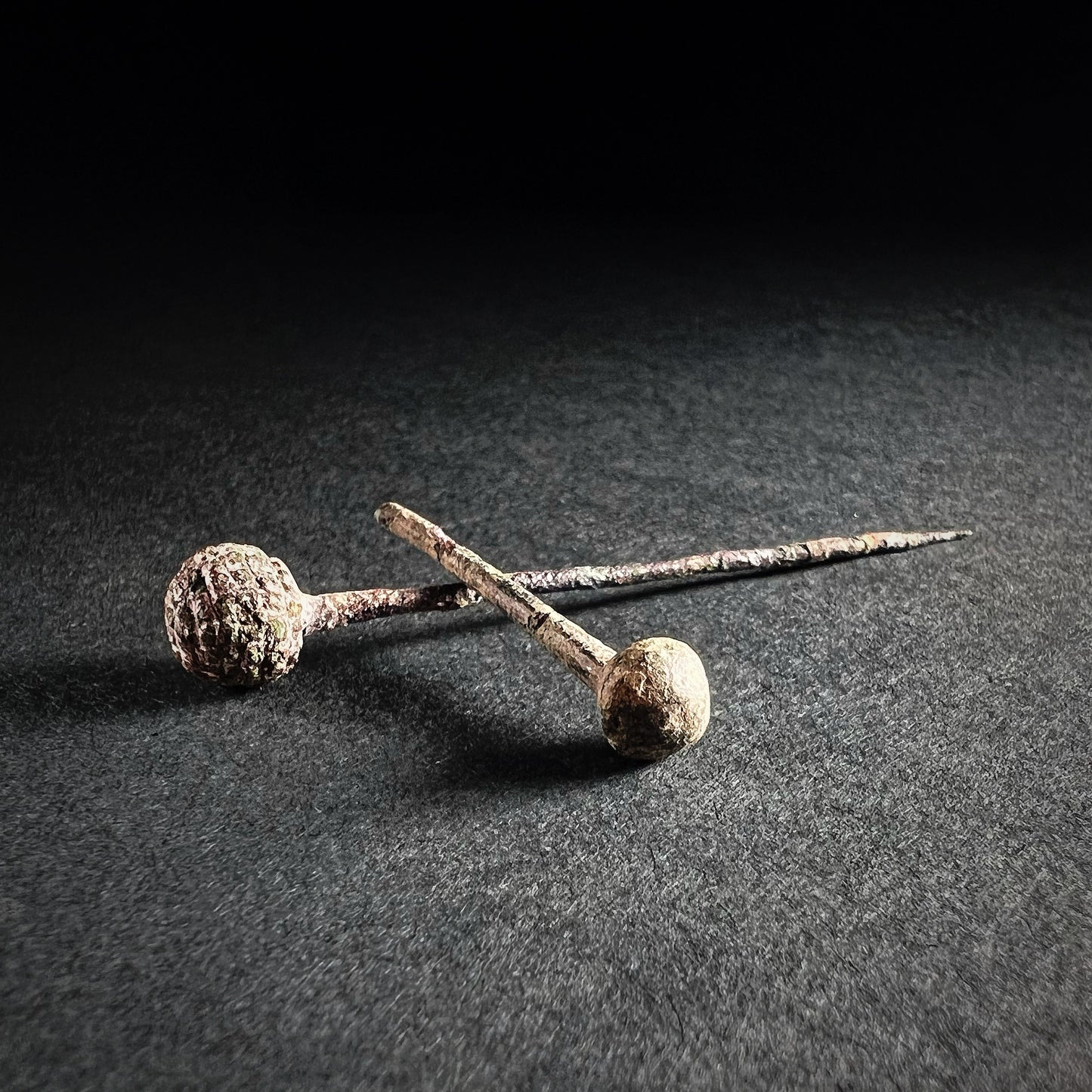 Roman Bronze Hair Pins