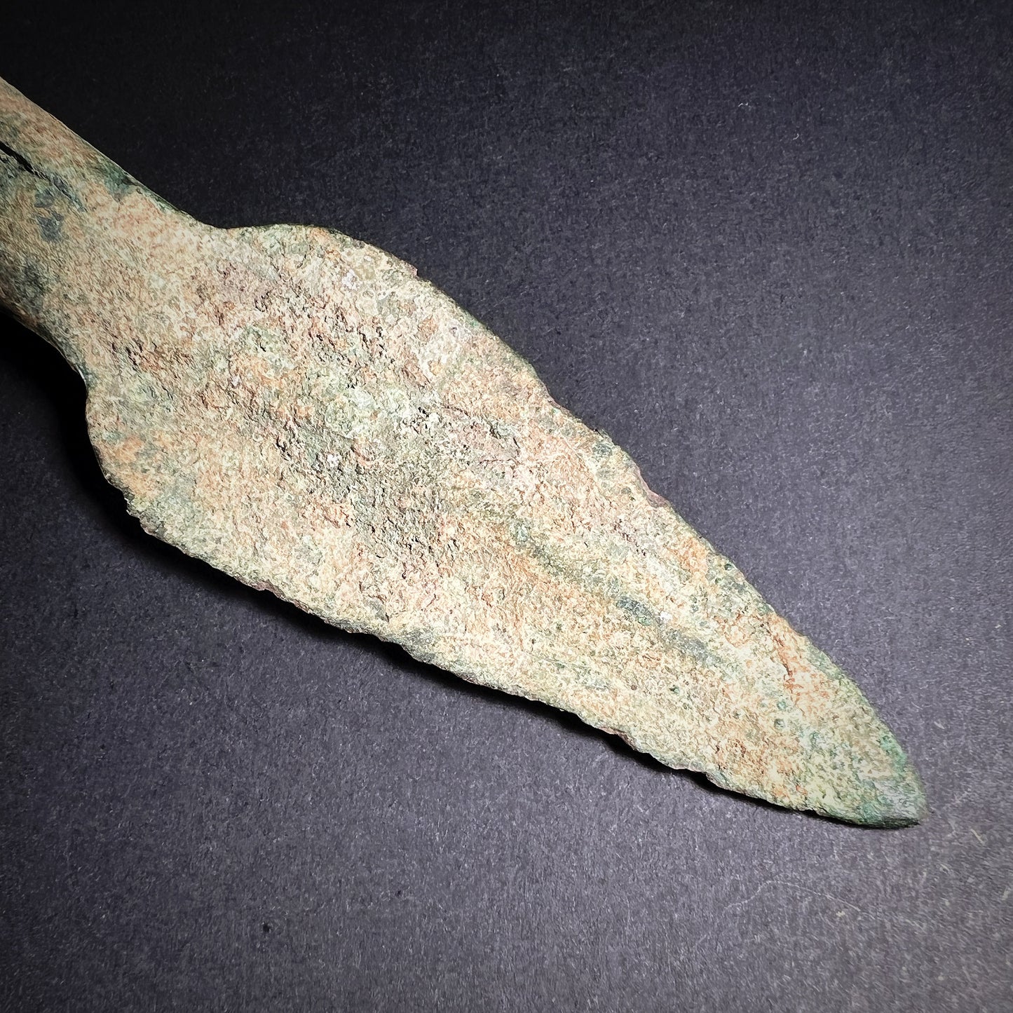 Luristan Bronze Socketed Spearhead