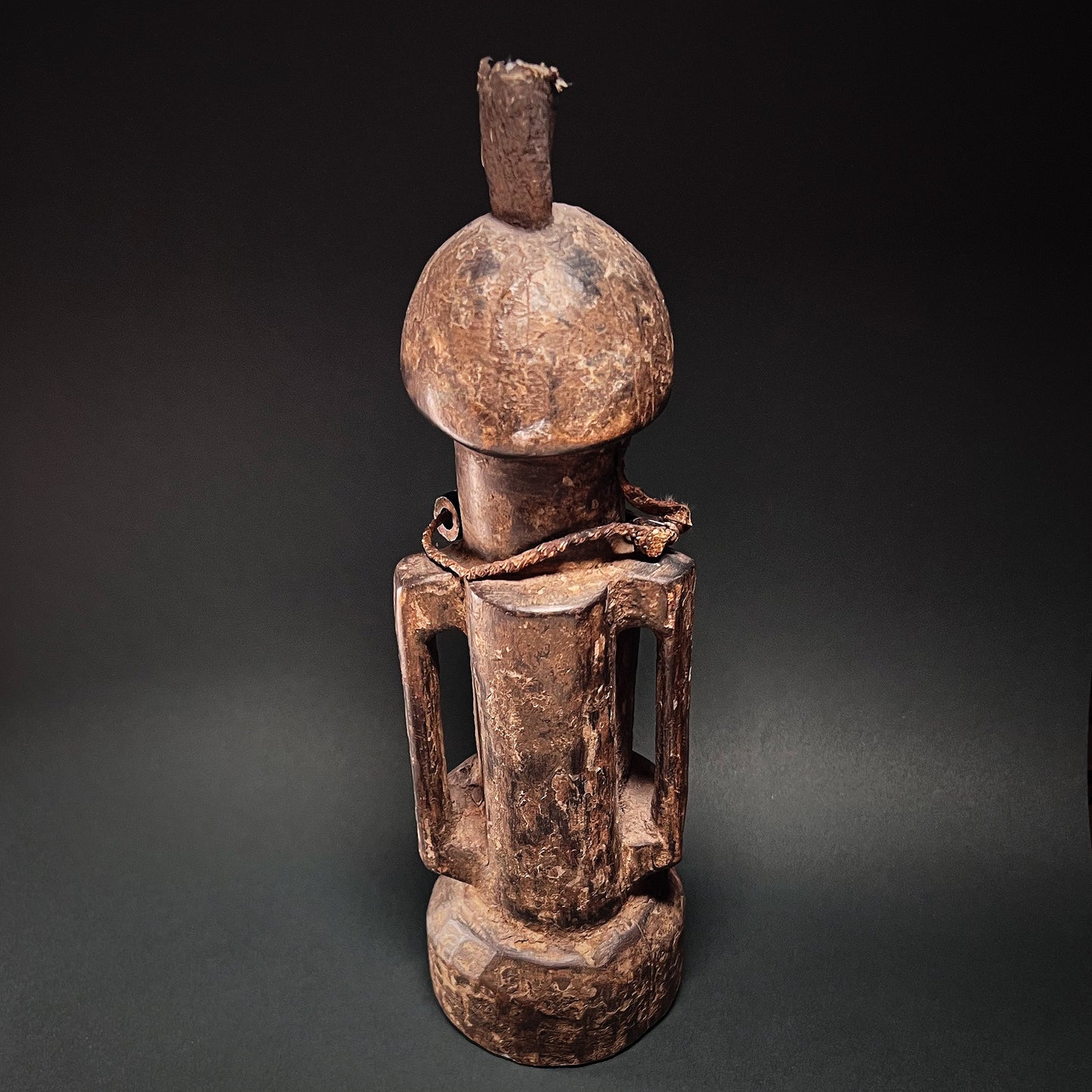 Songye Power Half Male Figure Nkisi
