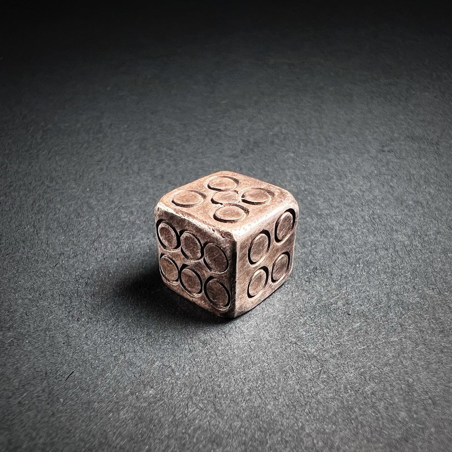 Roman Silver Gaming Dice