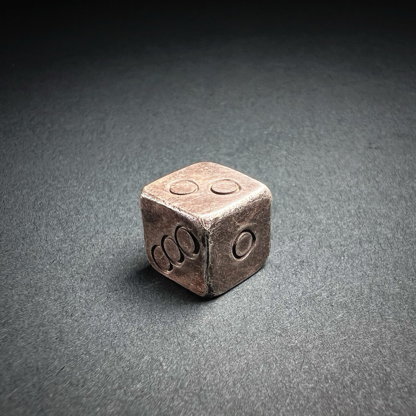 Roman Silver Gaming Dice