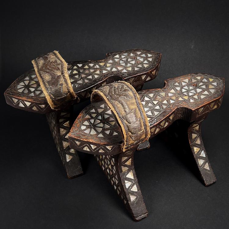 Turkish Ottoman Empire Bathing Clogs Qabqab