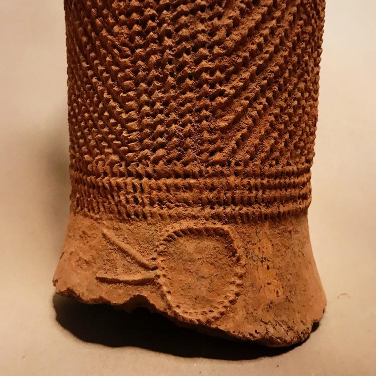 Bura Phallic Funerary Terracotta Urn