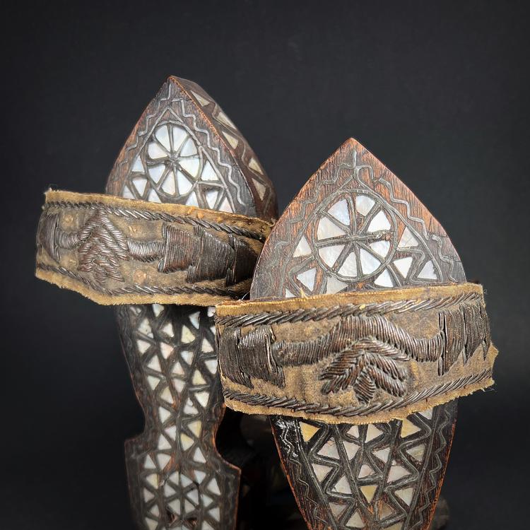 Turkish Ottoman Empire Bathing Clogs Qabqab